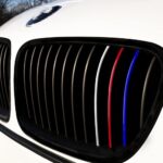 Nierenaufkleber Sportlicher Grill Look passend für BMW