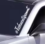 Auto Aufkleber Tiefenentspannt 55x12 cm Frontscheibe JDM Tuning Style