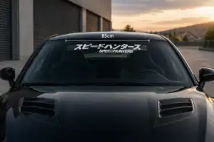 Speedhunters Aufkleber Frontscheibe JDM Kanji Banner für Auto Tuning Fans – Produktansicht 1