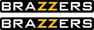 Brazzers Aufkleber Set 2 Stück wetterfest 20 x 2,5 cm