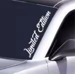 Limited Edition Frontscheiben Aufkleber 55x10,5 cm JDM Tuning wetterfest