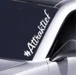 Frontscheiben Aufkleber attraktiv 55x10 cm für Auto, wetterfest und langlebig