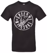 In Speed We Trust T-Shirt Racing Spruch für Tuningfans und Motorsport-Fans