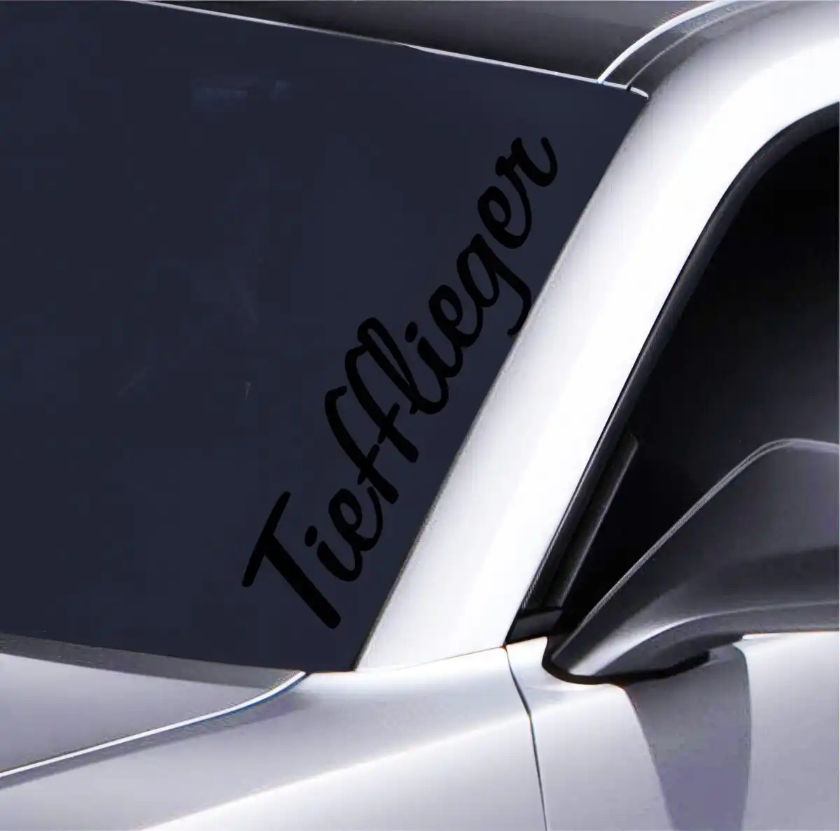 Tiefflieger Frontscheiben Aufkleber 55x10,5 cm Auto Sticker auffällig 3 Tiefflieger Frontscheiben Aufkleber 55x10,5 cm Auto Sticker auffällig – Bild 3