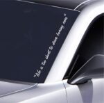 Tuning Aufkleber Schriftzug Life is too short 55x4,5 cm