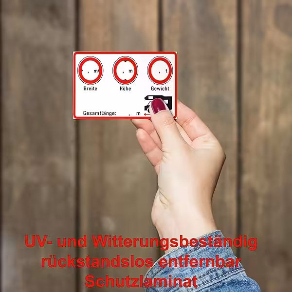 Wohnmobil Aufkleber Set 2er beschreibbar 10x6 cm fรผr Camper 4 Wohnmobil Aufkleber Set 2er beschreibbar 10x6 cm fรผr Camper โ Bild 5