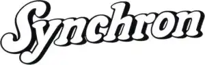 Synchron Oldtimer Aufkleber 28 x 8,7 cm Vintage Sticker für Traktor Restaurierung