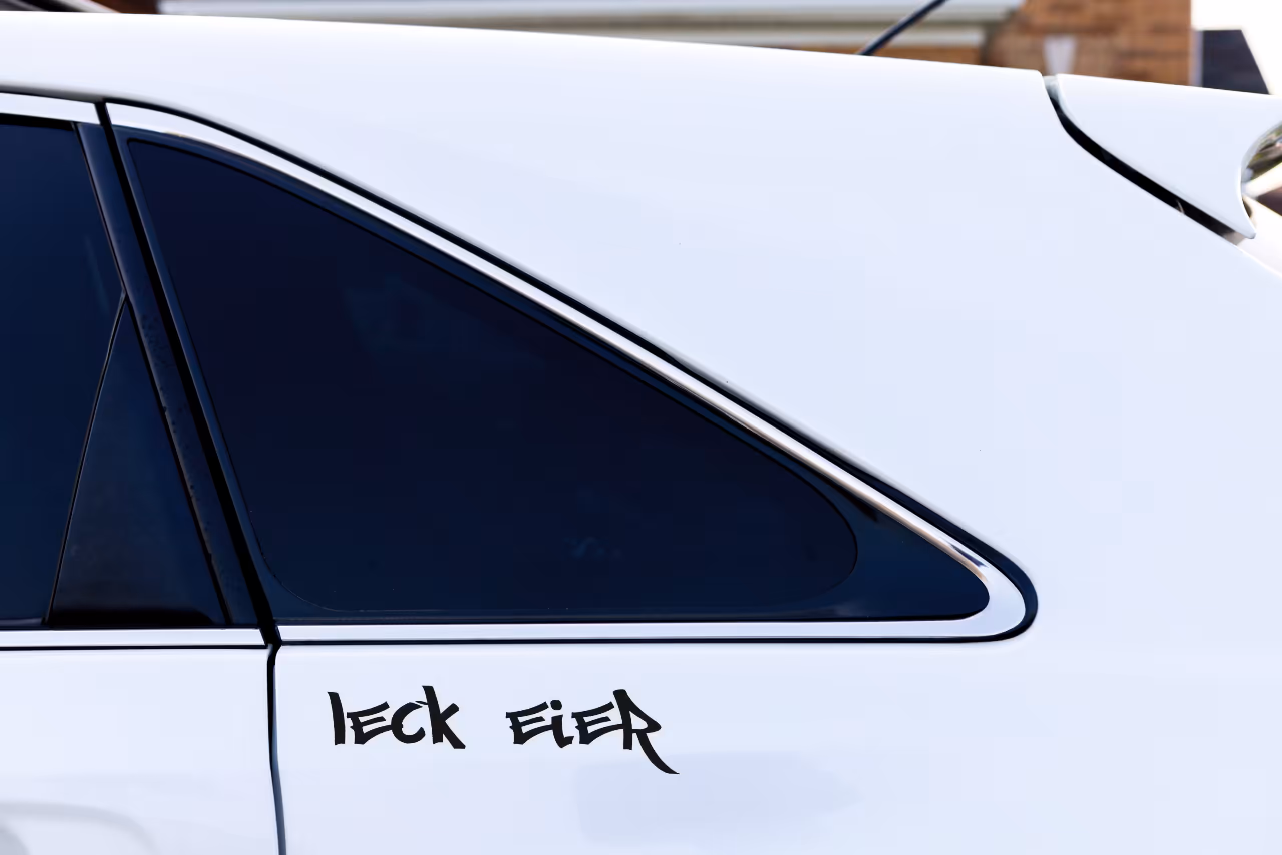 Leck Eier Auto Aufkleber Lustiger Politik Spruch Sticker in 4 Farben 12 Leck Eier Auto Aufkleber Lustiger Politik Spruch Sticker in 4 Farben โ Bild 12