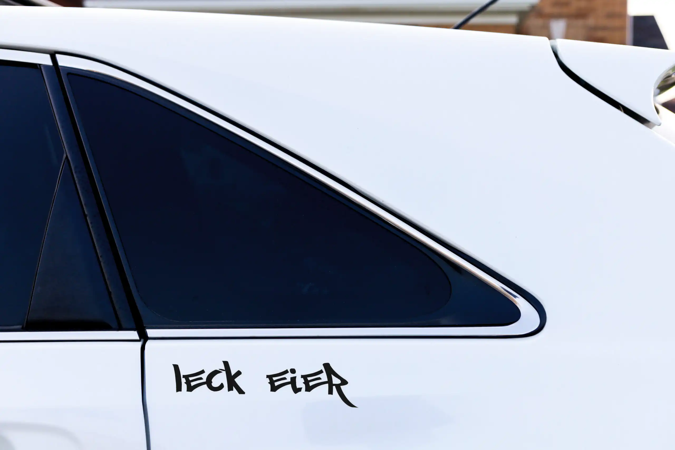 Leck Eier Auto Aufkleber Lustiger Politik Spruch Sticker in 4 Farben 12 Leck Eier Auto Aufkleber Lustiger Politik Spruch Sticker in 4 Farben โ Bild 12