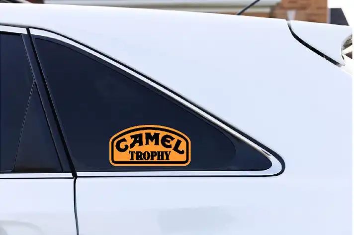 Camel Trophy Aufkleber 2er Set Retro Offroad Design fรผr SUV und Gelรคndewagen 3 Camel Trophy Aufkleber 2er Set Retro Offroad Design fรผr SUV und Gelรคndewagen โ Bild 3